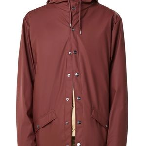 RAINS lightweight rain jacket EUC